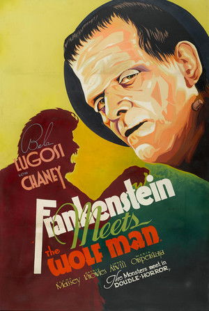 Frankenstein és a vérfarkas poszter